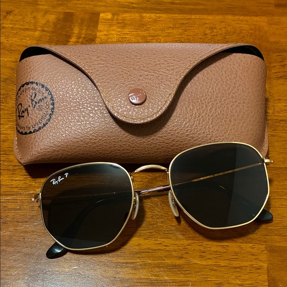 Ray-Ban Accessories - Ray-Ban Men’s Square Metal Sunglasses in Black and Gold